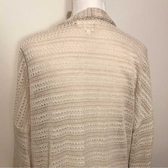 Anthropologie Crochet Long Cardigan Sweaterter Duster One Size Fits Most - Picture 6 of 13